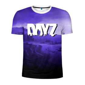 Мужская футболка 3D спортивная с принтом DAYZ в Кировске, 100% полиэстер с улучшенными характеристиками | приталенный силуэт, круглая горловина, широкие плечи, сужается к линии бедра | Тематика изображения на принте: arma 2. | dayz | dayz 2 | dayz standalone | игра dayz