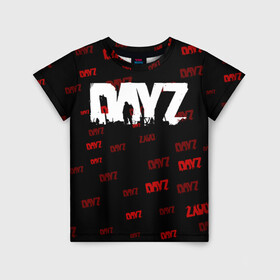 Детская футболка 3D с принтом DAYZ в Кировске, 100% гипоаллергенный полиэфир | прямой крой, круглый вырез горловины, длина до линии бедер, чуть спущенное плечо, ткань немного тянется | Тематика изображения на принте: arma 2. | dayz | dayz 2 | dayz standalone | игра dayz