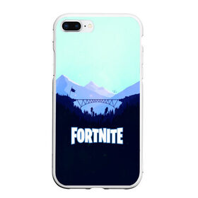 Чехол для iPhone 7Plus/8 Plus матовый с принтом Fortnite в Кировске, Силикон | Область печати: задняя сторона чехла, без боковых панелей | battle royale | fortnite | fortnite battle royale | futuresynth | game | outrun | retrowave | synth | synthwave | игры | ретровейв | синтвейв | фортнайт