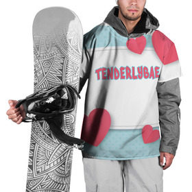 Накидка на куртку 3D с принтом Tenderlybae в Кировске, 100% полиэстер |  | tenderlybae | twitch | амина | бэйби | в маске | малышка | мирзоева | мэйби | нежная | стримерша | тендерлибае | тендерлибэй