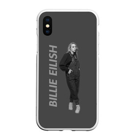 Чехол для iPhone XS Max матовый с принтом Billie Eilish в Кировске, Силикон | Область печати: задняя сторона чехла, без боковых панелей | bilie | billi | billie | eilish | eillish | elish | ellish | eyes | ocean | pop music | айлиш | алиш | били | билли | музыка | певица | поп | эйлиш | элиш