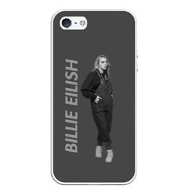 Чехол для iPhone 5/5S матовый с принтом Billie Eilish в Кировске, Силикон | Область печати: задняя сторона чехла, без боковых панелей | bilie | billi | billie | eilish | eillish | elish | ellish | eyes | ocean | pop music | айлиш | алиш | били | билли | музыка | певица | поп | эйлиш | элиш