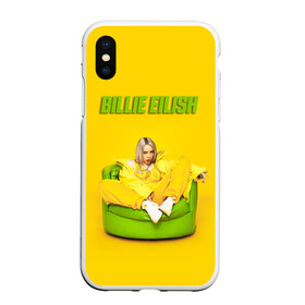 Чехол для iPhone XS Max матовый с принтом Billie Eilish в Кировске, Силикон | Область печати: задняя сторона чехла, без боковых панелей | bilie | billi | billie | eilish | eillish | elish | ellish | eyes | ocean | pop music | айлиш | алиш | били | билли | музыка | певица | поп | эйлиш | элиш