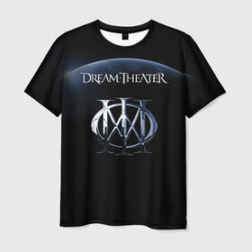 Мужская футболка 3D с принтом Dream Theater в Кировске, 100% полиэфир | прямой крой, круглый вырез горловины, длина до линии бедер | dream theater | metal | группы | метал | музыка | прогрессив метал | рок | хеви метал