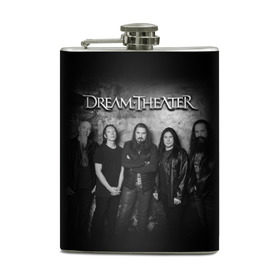 Фляга с принтом Dream Theater в Кировске, металлический корпус | емкость 0,22 л, размер 125 х 94 мм. Виниловая наклейка запечатывается полностью | dream theater | metal | группы | метал | музыка | прогрессив метал | рок | хеви метал