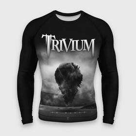 Мужской рашгард 3D с принтом Trivium в Кировске,  |  | Тематика изображения на принте: trivium | грув метал | группы | метал | музыка | рок | тривиум | трэш метал | хеви метал