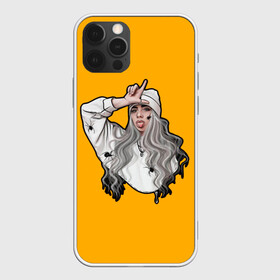 Чехол для iPhone 12 Pro с принтом Billie Eilish в Кировске, силикон | область печати: задняя сторона чехла, без боковых панелей | ailish | billi | billie eilish | bury a friend | copycat | crown | dont smile at me | lovely | music | my boy | party favor | pop | били | билли айлиш | музыка | певица | поп | эйлиш