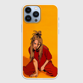 Чехол для iPhone 13 Pro Max с принтом Billie Eilish в Кировске,  |  | ailish | billi | billie eilish | bury a friend | copycat | crown | dont smile at me | lovely | music | my boy | party favor | pop | били | билли айлиш | музыка | певица | поп | эйлиш