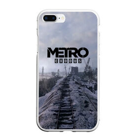 Чехол для iPhone 7Plus/8 Plus матовый с принтом Metro Exodus в Кировске, Силикон | Область печати: задняя сторона чехла, без боковых панелей | 2035 | exodus | metro | metro exodus | metro: exodus | stalker | stalker 2 | survival horror | арт | артём | исход | метро | метро исход | метро:исход | припять | сталкер