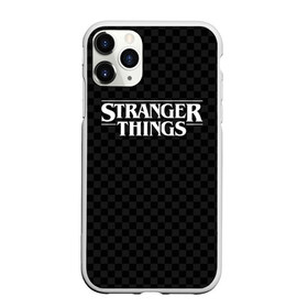 Чехол для iPhone 11 Pro матовый с принтом STRANGER THINGS в Кировске, Силикон |  | 11 | checkerboard | eggo | eleven | netflix | stranger | things | бобби | браун | дела | крайне | милли | обратная | одинадцать | одиннадцать | очень | события | сторона | странные | стренджер | темная