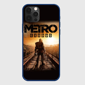 Чехол для iPhone 12 Pro с принтом Metro: Exodus в Кировске, силикон | область печати: задняя сторона чехла, без боковых панелей | 2019 | 2020 | 2033 | exodus | game | horror | last | light | metro | redux | survival | yelow | боке | градиент | детская | желтый | зомби | игра | игры | метро | монстр | надпись | неон | новинка | постапокалипсис | постапокалиптика | темная