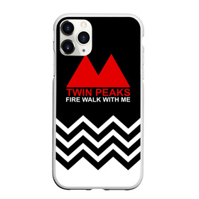 Чехол для iPhone 11 Pro матовый с принтом Твин Пикс в Кировске, Силикон |  | black lodge | twin peaks | агент купер | дэвид линч | лора палмер | огонь иди со мной | сериалы | твин пикс