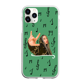 Чехол для iPhone 11 Pro матовый с принтом Billie Eilish в Кировске, Силикон |  | ailish | billi | billie eilish | bury a friend | copycat | crown | dont smile at me | lovely | music | my boy | party favor | pop | били | билли айлиш | музыка | певица | поп | эйлиш