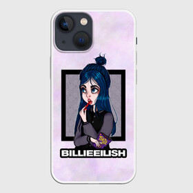 Чехол для iPhone 13 mini с принтом Billie Eilish в Кировске,  |  | at | billie | don’t | eilish | electronic | eyes | me | music | ocean | pirate | smile | synthpop | usa | айлиш | билли | музыка | пайрэт | синти поп | сша | электронная | электропоп