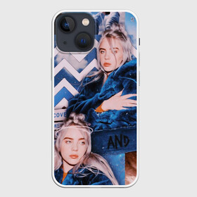 Чехол для iPhone 13 mini с принтом Billie Eilish в Кировске,  |  | ailish | billi | billie eilish | bury a friend | copycat | crown | dont smile at me | lovely | music | my boy | party favor | pop | били | билли айлиш | музыка | певица | поп | эйлиш