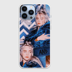 Чехол для iPhone 13 Pro Max с принтом Billie Eilish в Кировске,  |  | ailish | billi | billie eilish | bury a friend | copycat | crown | dont smile at me | lovely | music | my boy | party favor | pop | били | билли айлиш | музыка | певица | поп | эйлиш