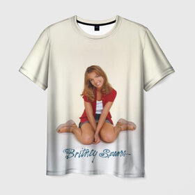 Мужская футболка 3D с принтом Oldschool Britney в Кировске, 100% полиэфир | прямой крой, круглый вырез горловины, длина до линии бедер | britney | britneyspears | glitch | icon | jean | pop | princess | spears | usa | бритни | бритниспирс | глич | джин | поп | работа | спирс | сша