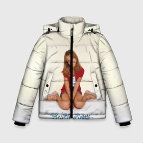 Зимняя куртка для мальчиков 3D с принтом Oldschool Britney в Кировске, ткань верха — 100% полиэстер; подклад — 100% полиэстер, утеплитель — 100% полиэстер | длина ниже бедра, удлиненная спинка, воротник стойка и отстегивающийся капюшон. Есть боковые карманы с листочкой на кнопках, утяжки по низу изделия и внутренний карман на молнии. 

Предусмотрены светоотражающий принт на спинке, радужный светоотражающий элемент на пуллере молнии и на резинке для утяжки | britney | britneyspears | glitch | icon | jean | pop | princess | spears | usa | бритни | бритниспирс | глич | джин | поп | работа | спирс | сша
