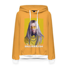 Женская толстовка 3D с принтом Billie Eilish в Кировске, 100% полиэстер  | двухслойный капюшон со шнурком для регулировки, мягкие манжеты на рукавах и по низу толстовки, спереди карман-кенгуру с мягким внутренним слоем. | at | billie | don’t | eilish | electronic | eyes | me | music | ocean | pirate | smile | synthpop | usa | айлиш | билли | музыка | пайрэт | синти поп | сша | электронная | электропоп