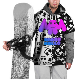 Накидка на куртку 3D с принтом Marshmello в Кировске, 100% полиэстер |  | Тематика изображения на принте: dj | fortnite | marshmello | music | дж | зефир | маршмелоу | музыка | форнайт | фортнайт