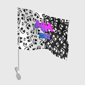 Флаг для автомобиля с принтом Marshmello в Кировске, 100% полиэстер | Размер: 30*21 см | dj | fortnite | marshmello | music | дж | зефир | маршмелоу | музыка | форнайт | фортнайт