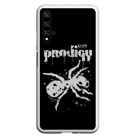 Чехол для Honor 20 с принтом The Prodigy логотип в Кировске, Силикон | Область печати: задняя сторона чехла, без боковых панелей | Тематика изображения на принте: 2019 | album | art | break | dance | logo | music | prodigy | брейк | граффити | группа | заставка | лого | логотип | музыка | муравей | новый альбом | обложка альбома | продиджи