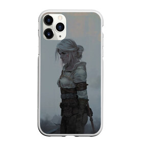 Чехол для iPhone 11 Pro матовый с принтом Сири в Кировске, Силикон |  | ciri | geralt | wild hunt | witcher | ведьмак | геральт | дикая охота | цири