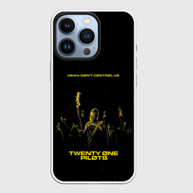 Чехол для iPhone 13 Pro с принтом TOP. Dema dont control us в Кировске,  |  | chlorine | dun | joseph | josh | joshua | ned | one | pilots | top | trench | twenty | tyler | usa | william | дан | джозеф | джош | джошуа | пилоты | сша | тайлер | уильям