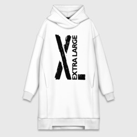 Платье-худи хлопок с принтом Очень большой в Кировске,  |  | big | black | cool | creative | design | extra | fashion | hype | size | supreme | vanguard | авангард | большой | дизайн | креатив | круто | мода | размер | хайп | черный