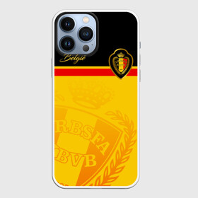 Чехол для iPhone 13 Pro Max с принтом Бельгия в Кировске,  |  | belgie | belgien | belgique | belgium | diables rouges | rode duivels | бельгийская сборная | бельгия | красные дьяволы | сборная бельгии | сборная бельгии по футболу | форма