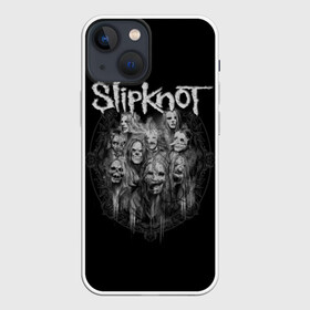 Чехол для iPhone 13 mini с принтом Slipknot в Кировске,  |  | альтернативный | американская | глэм | готик | гранж | группа | метал | модные | музыка | пост | рок | хард