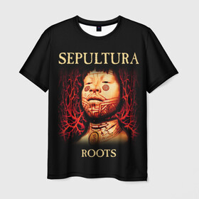 Мужская футболка 3D с принтом Sepultura в Кировске, 100% полиэфир | прямой крой, круглый вырез горловины, длина до линии бедер | sepultura | грув метал | группы | дэт метал | метал | музыка | рок | трэш метал