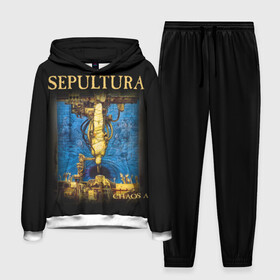 Мужской костюм 3D (с толстовкой) с принтом Sepultura в Кировске,  |  | sepultura | грув метал | группы | дэт метал | метал | музыка | рок | трэш метал