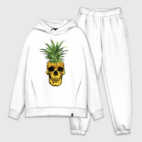 Мужской костюм хлопок OVERSIZE с принтом Ананас в Кировске,  |  | cool | creative | design | fruit | green | hype | new york | pineapple | skull | summer | supreme | vanguard | vegan | авангард | ананас | дизайн | зеленый | креатив | круто | лето | фрукт | хайп | череп