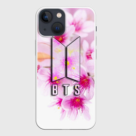 Чехол для iPhone 13 mini с принтом BTS в Кировске,  |  | bts | j hope | jimin | jin | jungkook | rap monster | rm | suga | бтс | ви | группа | джей хоуп | корейская | музыка | рэп монстр | сюга | цветы | чимин | чин | чонгук | шуга