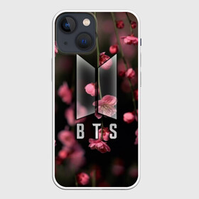 Чехол для iPhone 13 mini с принтом BTS в Кировске,  |  | bts | j hope | jimin | jin | jungkook | rap monster | rm | suga | бтс | ви | группа | джей хоуп | корейская | музыка | рэп монстр | сюга | цветы | чимин | чин | чонгук | шуга