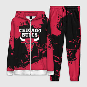 Женский костюм 3D с принтом CHICAGO BULLS в Кировске,  |  | chicago bulls | chicago bulls jordan | nba chicago bulls | nike chicago bulls | баскетбол нба | лейкерс чикаг | нба | чикаго атланта | чикаго буллз | чикаго буллз 2019 | чикаго буллз атланта