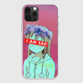 Чехол для iPhone 12 Pro Max с принтом Sadness в Кировске, Силикон |  | anime | cartoon | girl | girls | sad | sadness | trend | vaporwave | аниме | грусть | девушки | мультики | мультфильмы | тренды