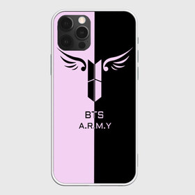 Чехол для iPhone 12 Pro Max с принтом BTS A R M Y в Кировске, Силикон |  | army | bad | boy | bts | btsarmy | exo | jhope | jimin | jin | jungkook | k pop | kpop | mon | monster | rap | suga | wings | бтс | кпоп | поп