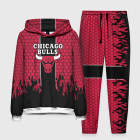 Мужской костюм 3D (с толстовкой) с принтом CHICAGO BULLS в Кировске,  |  | chicago bulls | chicago bulls jordan | nba chicago bulls | nike chicago bulls | баскетбол нба | лейкерс чикаг | нба | чикаго атланта | чикаго буллз | чикаго буллз 2019 | чикаго буллз атланта