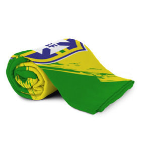 Плед 3D с принтом Бразилия в Кировске, 100% полиэстер | закругленные углы, все края обработаны. Ткань не мнется и не растягивается | brasil | brazil | бразилия | бразильская сборная | сборная бразилии | сборная бразилии по футболу | сборные | форма | футбол | футбольные сборные | чемпиона | чемпионат мира