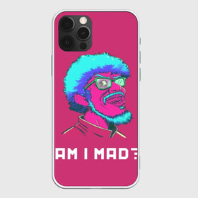 Чехол для iPhone 12 Pro Max с принтом Am I MAD? в Кировске, Силикон |  | game | games | hotline miami | mad | neon | rerto | retrowave | vhs | америка | безумие | игра | игры | неон | ретро | ретровейв | старое | хотлайн майами