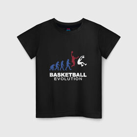 Детская футболка хлопок с принтом Баскетбольная эволюция в Кировске, 100% хлопок | круглый вырез горловины, полуприлегающий силуэт, длина до линии бедер | and1 | basketball | coach | evolution | game | james | jordan | lebron | monkey | mvp | nba | player | slam dunk | sport | streetball | team | баскетбол | баскетболист | бросок | джеймс | джордан | игра | игрок | леброн | мяч | нба | обезьяна | 