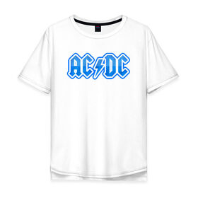 Мужская футболка хлопок Oversize с принтом AC/DC в Кировске, 100% хлопок | свободный крой, круглый ворот, “спинка” длиннее передней части | австралийская | ангус янг | блюз | группа | малькольм янг | рок | рок н ролл | стиви янг | хард