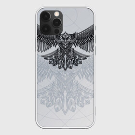 Чехол для iPhone 12 Pro Max с принтом Eagle tribal painting в Кировске, Силикон |  | eagle | painting | tribal | крылья | орел | перья | рисунок | трайбл