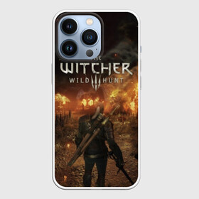 Чехол для iPhone 13 Pro с принтом The witcher в Кировске,  |  | play | the witcher | ведьмак | ведьмак 3 | игра | компьютерная игра