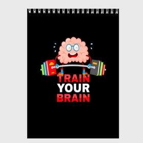 Скетчбук с принтом Train your brain в Кировске, 100% бумага
 | 48 листов, плотность листов — 100 г/м2, плотность картонной обложки — 250 г/м2. Листы скреплены сверху удобной пружинной спиралью | athlete | books | brain | cool | drops | fitness | heavy | inscription | load | slogan | sport | sweat | text | train | weight | your | атлет | брызги | вес | девиз | капли | книги | крутой | лозунг | мозг | нагрузка | надпись | очки | пот | при