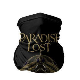 Бандана-труба 3D с принтом Paradise Lost в Кировске, 100% полиэстер, ткань с особыми свойствами — Activecool | плотность 150‒180 г/м2; хорошо тянется, но сохраняет форму | metal | paradise lost | готик метал | готик рок | группы | дум метал | дэт дум | метал | музыка | рок