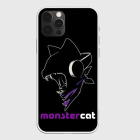 Чехол для iPhone 12 Pro Max с принтом Monstercat в Кировске, Силикон |  | monstercat | клуб | клубная музыка | кот | котенок | кошка | лейбл | монстар | монстар кет | монстер | музыка | танцевальная музыка | электронная | электронная музыка