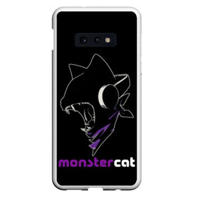 Чехол для Samsung S10E с принтом Monstercat в Кировске, Силикон | Область печати: задняя сторона чехла, без боковых панелей | monstercat | клуб | клубная музыка | кот | котенок | кошка | лейбл | монстар | монстар кет | монстер | музыка | танцевальная музыка | электронная | электронная музыка